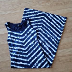 Style & Co tie dye maxi dress, NWOR